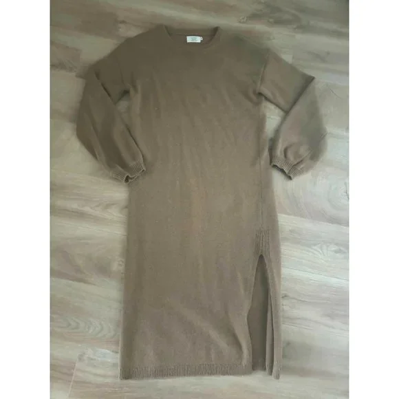 Saaj AMÉLIE Dress in Camel - Picture 5 of 7